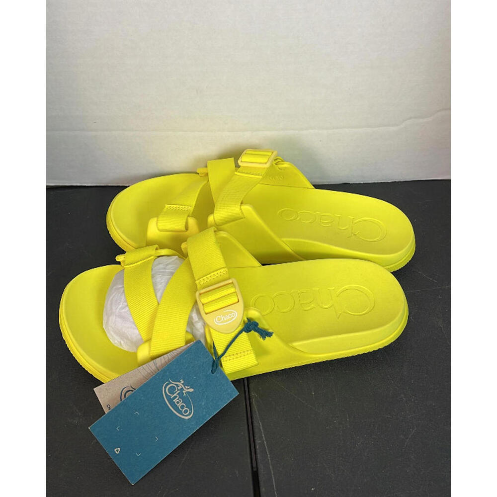 Chaco Chillos Yellow Men's Sandals, Size US 10, BRAND NEW, S134 - Picture 2 of 3